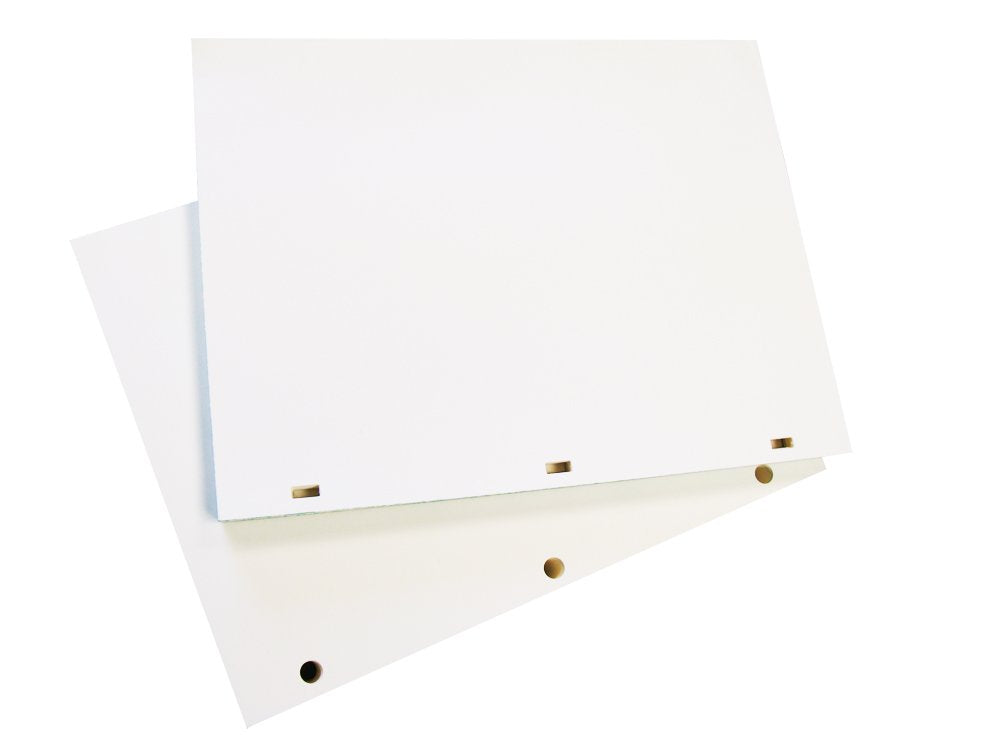 Corpkit Corporate Records, 3 Post Minute Book: 1/4 Bind Leather Binder, 8.5 x 11, Rectangular Punched Minute Paper Corpkit Legal Supplies