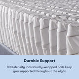Serta Sleeptrue Firm 11" Full Hybrid Mattress in a Box, Cooling, Breathable, and Pressure Relieving - 100 Night Trial, CertiPUR-US Certified and 10 Year Limited Warranty Serta