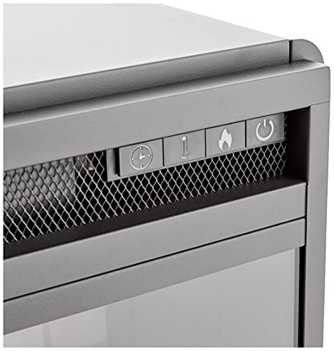 Signature Design by Ashley 24" Electric Infrared Fireplace Insert with Remote Control, Black Signature Design by Ashley