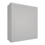 ROOMTEC Wood Wall Cabinet, Single Door Medicine Cabinet with Adjustable Shelves and Soft-close Door for Kitchen, Bathroom, and Laundry. 12" D*21" W*30" H, Shaker Dove ROOMTEC
