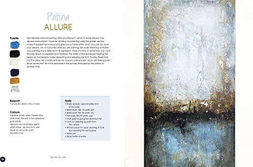 Abstract Painting: 20 projects and creative techniques in acrylic & mixed media Search Press