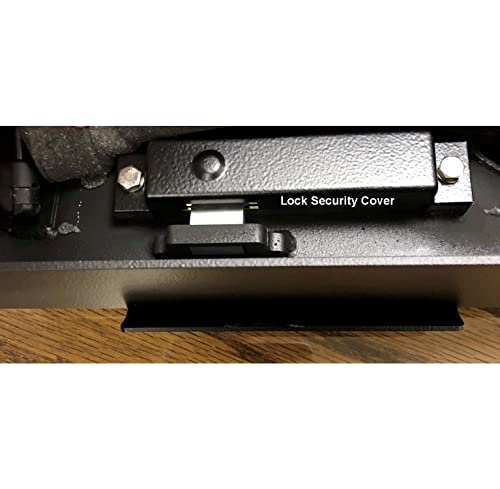 V-Line Ind. Brute XD Tactical Flat Black with Quick Access Simplex Lock with HD Lock Cover to Prevent Punch Through, Tactical Black V-Line