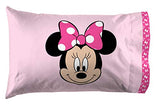 Jay Franco Disney Minnie Mouse Hearts N Love 4 Piece Twin Bed Set - Includes Reversible Comforter & Sheet Set - Super Soft Fade Resistant Microfiber - (Official Disney Product) Jay Franco