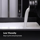 Phrozen Aqua Resin for 3D Printing, 405nm UV-Curing Photopolymer, Low Shrinkage, High Precision, Low Odor, Vivid Color, Non-Brittle, Fast Curing for LCD/DLP/SLA Printers (Oat White, 2KG) phrozen
