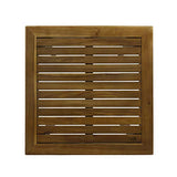 Christopher Knight Home Teresa Outdoor Minimalist Acacia Wood Square Bar Table Teak Finish Christopher Knight Home