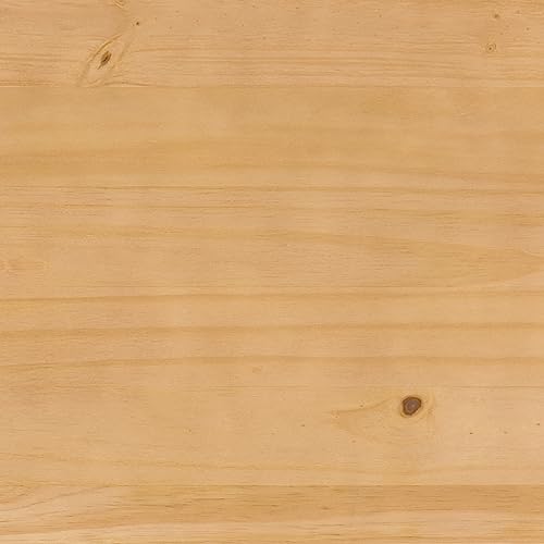 Walker Edison Ayla Boho Slatted Headboard Queen Bedframe, Queen Size, Natural Pine Walker Edison