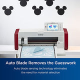 Brother ScanNCut DX SDX230Di Disney Cutting Machine, Includes 152 Built-in Disney Designs for Vinyl, Paper Crafting, and More Brother