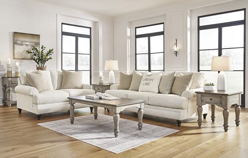Signature Design by Ashley Valerani Classic Loveseat for Living Room, Beige Signature Design by Ashley