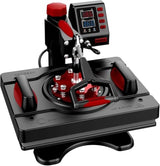 Pro 8 in 1 Heat Press Machine – Swing Away Digital Heat Transfer Combo | for T-Shirts, Mug, Cap, Plate Generic