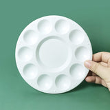 Paint Tray Palette - White Plastic Paint Tray for Kids, Paint Supplies LNAUJS