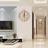 Bewinner 8in Wooden Sauna Clock, Portable Timer Clock for Sauna Room Home Decor Sauna Accessory Bewinner