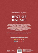 Coloriages mystères Disney - Best of Bestiaire WoodArtSupply