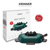 Krinner - Tree Genie L (Gen 2)- Single Cable Operation, Water Level Indicator, 5 Stabilizer Feet, Up to 8 Foot Trees - Christmas Tree Stand Krinner