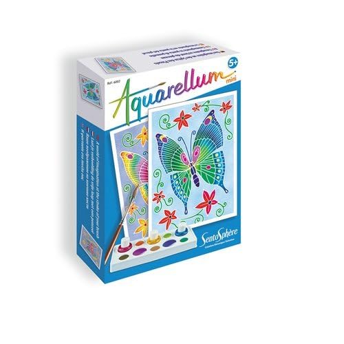 Sento Sphere Mini Aquarellum Butterflies Watercolor Paint Set Sentosphère