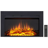 LegendFlame Jaden 36" W x 22" H (EF376) Electric Fireplace Insert with Front Trim Kit, Fire Crackling Sound, 750W/1500W Heater, Remote Control Legend Flame