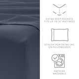 Linen Market 6 Piece Full Sheets Set (Stone) - Sleep Better Than Ever with These Ultra-Soft & Cooling Bed Sheets for Your Full Size Bed - Deep Pocket Fits 16" Mattress Linen Market