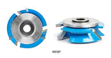 Amana Tool - SC587 Carbide Tipped 3-Wing Beveled Reversible Stile & Rail 2-13/32 Dia x 1 x Amana Tool