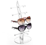 Eyeglasses Sunglasses Storage Display Stand Holder Organizer Case Show Rack for 5 Glasses sccsport