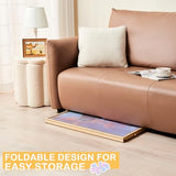 Qiqidog 1000 Pieces Puzzle Board with 4 Drawers and Cover, 22"x30" Wooden Jigsaw Puzzle Table for Adults, Portable Puzzle Organizer & Storage System, Birthday Gift for Mom (Small) Qiqidog