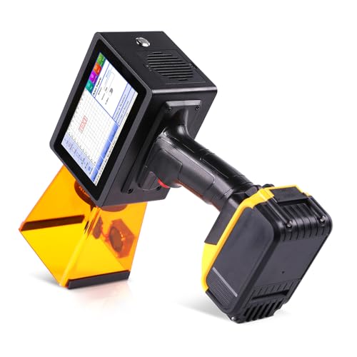 PEKOKO 10W Portable Laser Marking Machine L4Ultra Laser Marker Engraving Machine for Marking on Metal,Plastic,Carton,Leather,Wood,Silcone,Canvas,Glass,Rubber,Stainless Steel PEKOKO