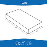 Twin Fitted Sheet Only, Twin Size Sheets for Kids Up to 14 Inches Deep Procket, Single Bed Mattress Sheets Stretchable Breathable Cover, Black Coldwind