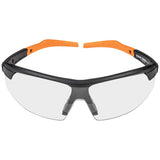 Klein Tools 60171 Safety Glasses, PPE Protective Eyewear with Semi Frame, Scratch Resistant and Anti-Fog, Clear Lens, 2-Pack Klein Tool