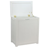 Oceanstar RH5513WHITE Storage Laundry Hamper, White Oceanstar
