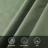 Zelladorra Futon Mattress Cover, Zippered Japanese Floor Mattress Cover, Machine Washable (Green, Twin) Zelladorra