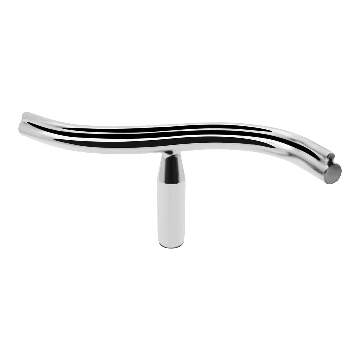 Jecoupoon 12 Inch Stainless Steel Curved Lathe Tool Rest, Shaped Wood Lathe Tool Rest for Bowl Turning, Wood Lathe Tool Holder, Wood Lathe Turning Accessories, 1 or 5/8 In Column (5/8") Jecoupoon