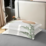 Erosebridal Boho Mid Century 100% Cotton Duvet Cover Full, Modern Bohemian Minimalist Bedding Set, Abstract Geometric Comforter Cover for Kids Adults, Retro Aesthetic Brown Circle Bedclothes Erosebridal