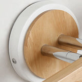 23" Rustic Vanity Light Fixture Over Mirror Rotatable Adjustable Vintage Wooden LED Wall Sconce Bar Bathroom Light Farmhouse Wall Lamp for Hallway Bedroom Living Room Washroom Cabinet WoodArtSupply