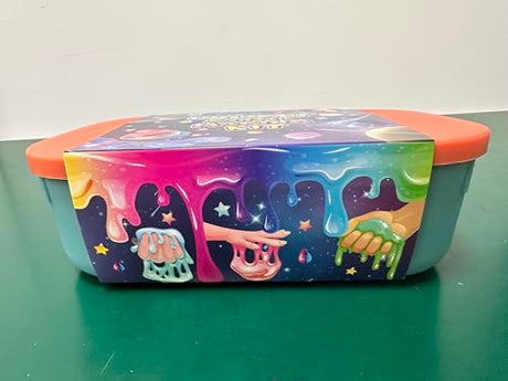 YOPINSAND Galaxy Slime Kit for Girls, DIY Slime Making Kit, Glimmer Crunchy, Butter, Foam, Glow in The Dark Slime with Add-ins, Foam Balls, Charms, Glitters, Party Favors Gift Toys for Kids 6-12 YOPINSAND