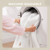 UGG Nita Twin Blanket, Luxury Soft Twin XL Warm Blanket for Bed or Extra Large Throw for Couch, Cozy Dorm Bedding, Bedroom Decor, 66-inch x 90-inch, White Snow UGG