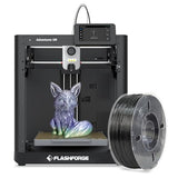 FLASHFORGE Adventurer 5M 3D Printer with Sparkle Black ASA 1.75mm 1kg FilaBees