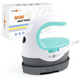 HTVRONT Heat Press Mini Heat Press Machine, Small Heat Press Portable Iron Press Machine for T Shirts, Hats, Heating Transfer Projects HTVRONT