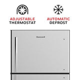 Honeywell H18TFW top Freezer Refrigerator, White Honeywell