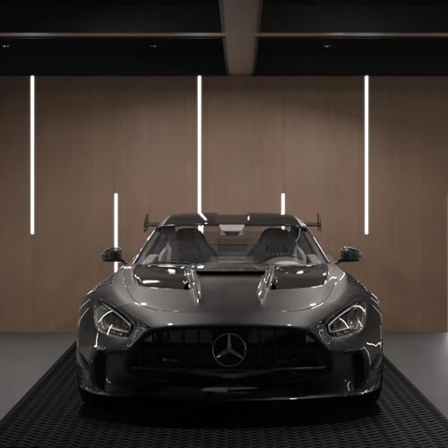 VEVOR Diamond-Plate Rubber Flooring Roll, 3 mm x 4 ft x 8 ft Garage Floor Mat, SBR Rubber Garage Flooring Roll, Easy to Clean, Diamond Plate Rubber Mat for Under Cars, Garage Industry Gym, Black VEVOR