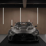 VEVOR Diamond-Plate Rubber Flooring Roll, 3 mm x 4 ft x 8 ft Garage Floor Mat, SBR Rubber Garage Flooring Roll, Easy to Clean, Diamond Plate Rubber Mat for Under Cars, Garage Industry Gym, Black VEVOR