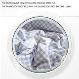 RDIAYDN Edredon Summer Duvet, Soft and Breathable, Reversible Microfibre Blanket, Thin Quilt, Soft and Comfortable, Single Summer Duvet, Machine Washable (C, 200 x 230 cm) RDIAYDN