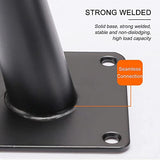 Generic Furniture Legs Black/Gold, Table Legs Metal 10Cm 15Cm 20Cm 25Cm 30Cm, Obliqueniture Feet,Sofa Cabinet Dining Table Coffee Table Desk Replacement Legs, Non-Slip Silent/Dblack/72Cm(28.3In) WoodArtSupply