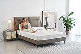 Full Size - 6 Inch Homelife Innerspring Hybrid Mattress with Comfort Foam Top Layer & Pocket Coil Springs - Rolled in a Box - Oliver & Smith OLIVER & SMITH SINCE 1921