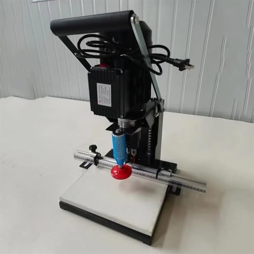 Portable Woodworking Hand-Held Hinge Drilling Machine,Hinge Drilling and Boring Machine, Hinge Drilling Machine for Woodworking1100W 2880 RPM, 0-40mm Depth(220v) HEQIM