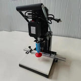 Portable Woodworking Hand-Held Hinge Drilling Machine,Hinge Drilling and Boring Machine, Hinge Drilling Machine for Woodworking1100W 2880 RPM, 0-40mm Depth(220v) HEQIM