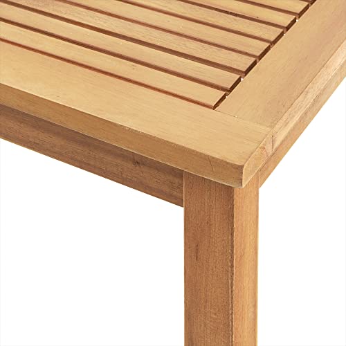 Alaterre Furniture Barre Patio Bistro Set, Natural Alaterre Furniture