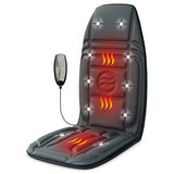 Heycool Vibration Back Massager with Heat, Massage Chair Pad with 10 Vibration Motors & 2 Heating Levels, Chair Massager for Recliner, Office Chair, Sofa Heycool