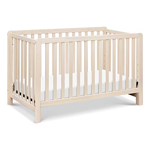 Carter's by DaVinci Colby 4-in-1 Low-Profile Convertible Crib in Washed Natural, Greenguard Gold Certified - WoodArtSupply