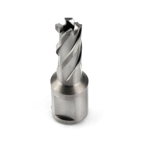 OSCARBIDE 1/2"x1"Annular Cutter,3/4 inch Weldon Shank,1/2 inch Cutting Diameter,1 inch Depth of Cut,2 Flat Mag Drill Bit with Pilot Pin for Magnetic Drill Press,1 Piece OSCARBIDE