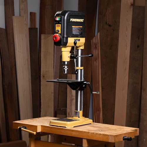 Powermatic 15-Inch Variable-Speed Benchtop Drill Press, 3/4 HP, 115V 1Ph (Model PM2815BT) - WoodArtSupply