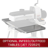 JET 18-Inch Drum Sander with Open Stand, 1-3/4 HP, 1Ph 115V (Model JWDS-1836) Jet