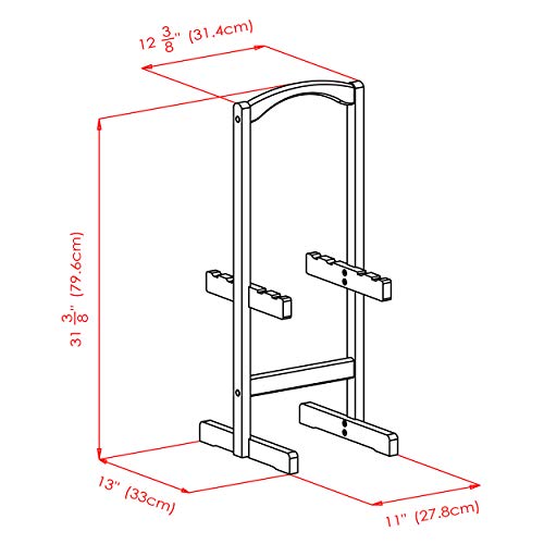 Winsome Nathan 5-PC Set Cappuccino Snack Table 23.7x15.83x25.51 Winsome